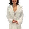 Ceket Düğünlük Model 4 - Beyaz Gelin Kürk Etol Bolero