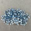 Mavi Tonları Kristallerle Süslenmiş Gelin Tokası